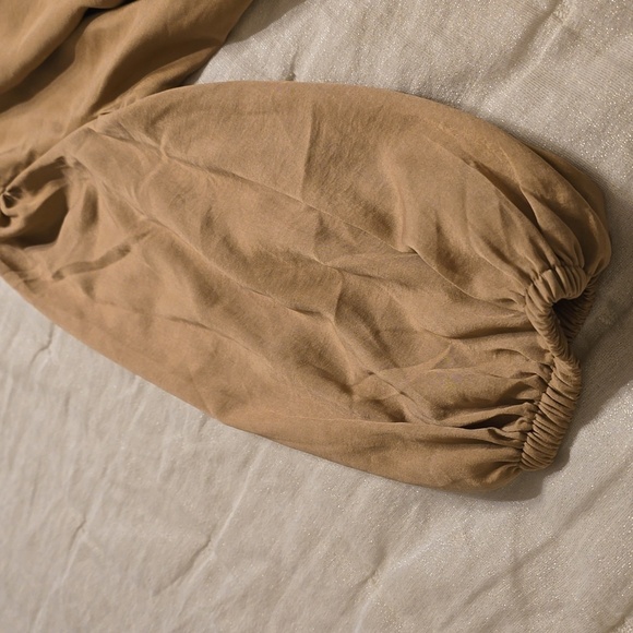 Banana Republic One-Shoulder Tan Dress - Picture 14 of 14